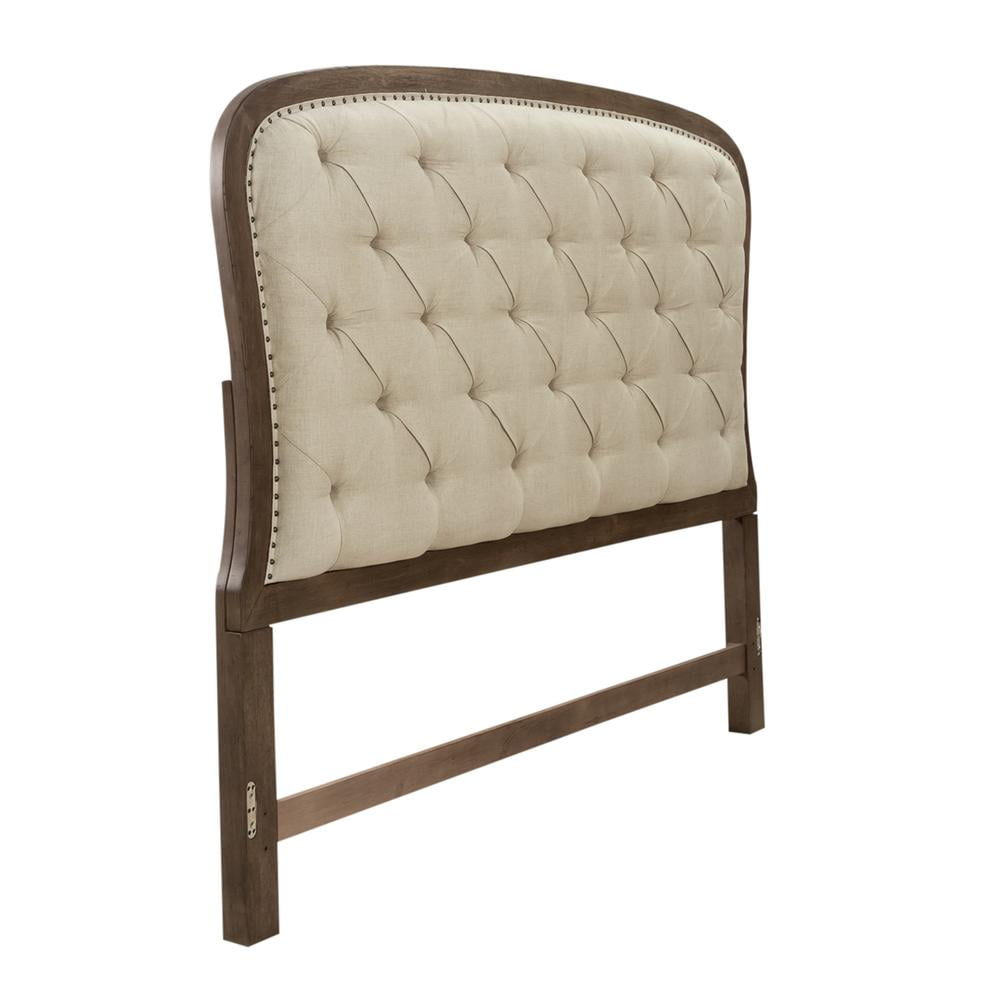 Americana Farmhouse Tufted Panel Headboard - Dusty Taupe