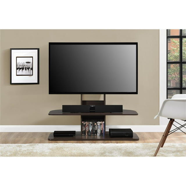 Ameriwood Home Galaxy XL TV Stand with Mount for TVs up 65", Espresso