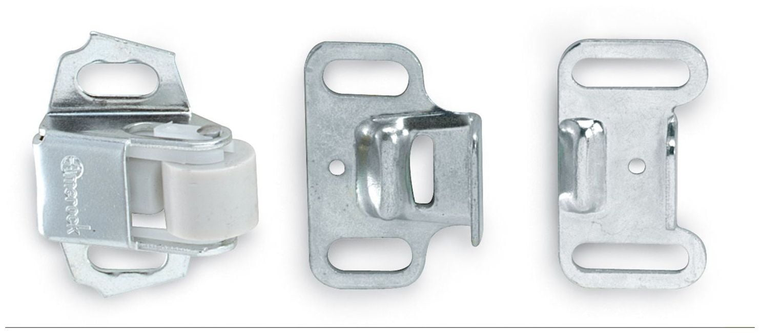 Amerock Bp9823 Functional Hardware 1-1/2" Long Steel Roller - Permabrite Zinc