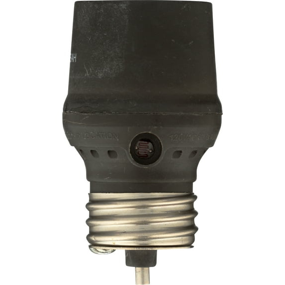 Westek Dusk To Dawn Photocell Lamp Control BRZ LIGHT SOCKET, Each