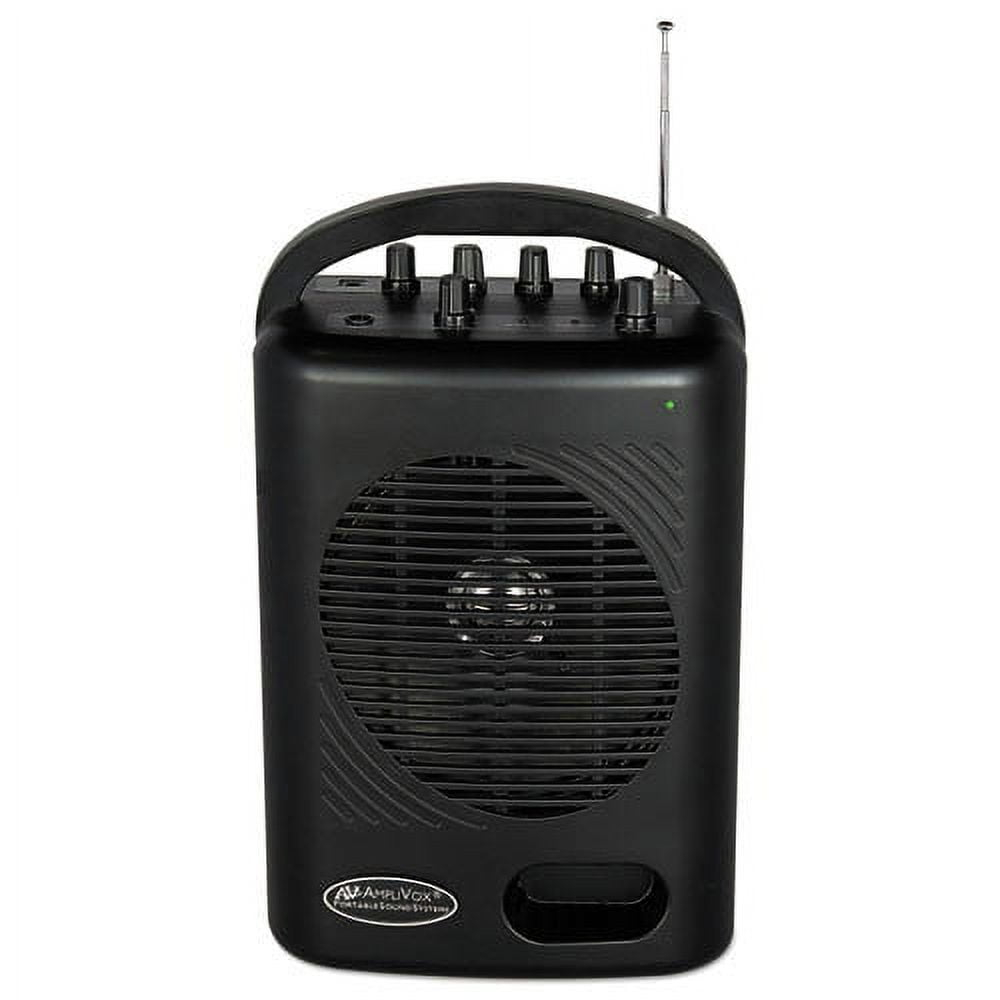 AmpliVox SW245 50W Power Pod PA - Black