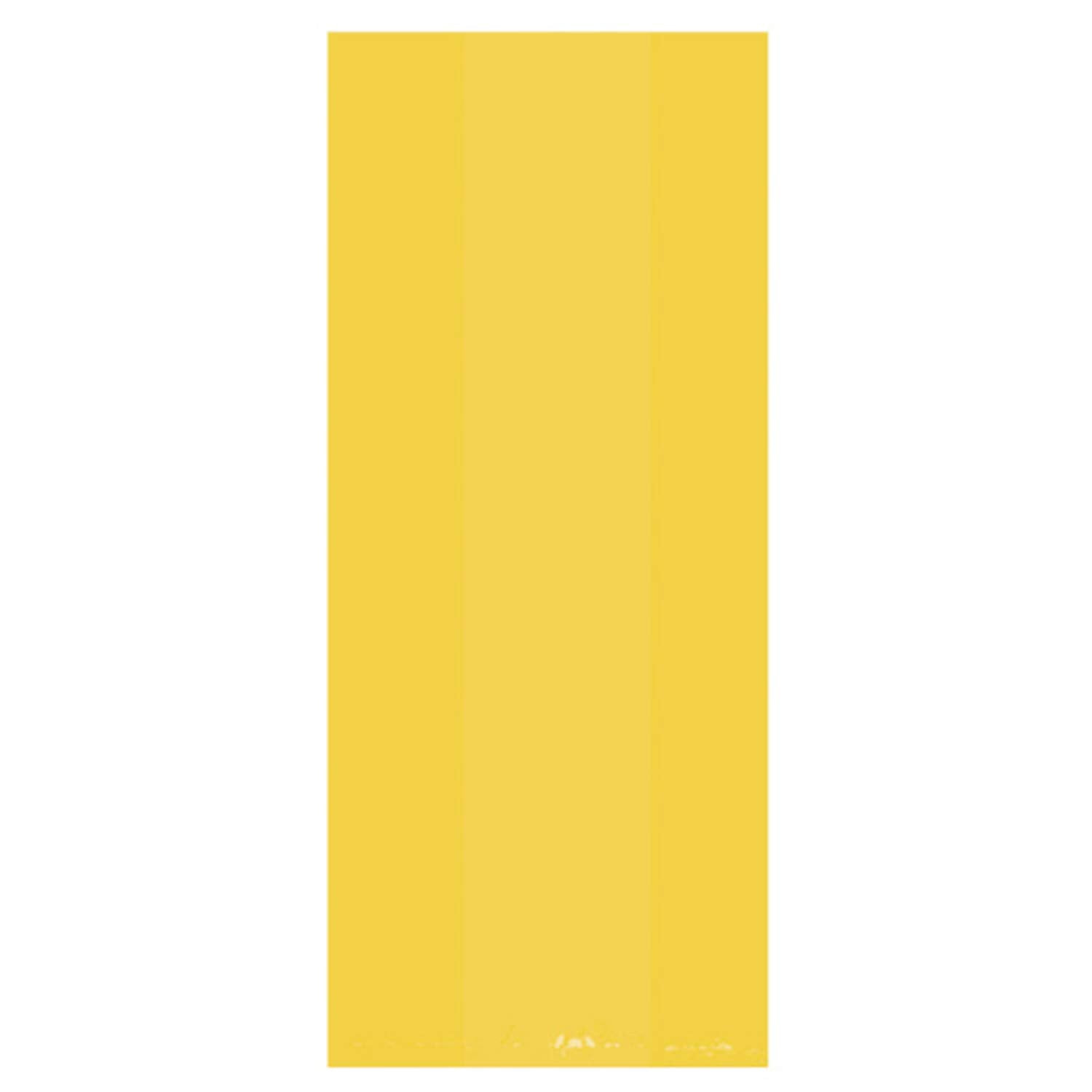 Amscan Party Bags, 25 pieces, Yellow Sunshine