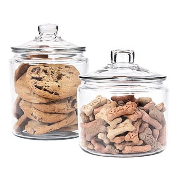 Anchor Hocking Glass Canister - Set of 2