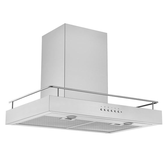 Ancona 30” 450 CFM Convertible Wall Mount Range Hood in Stainless Steel