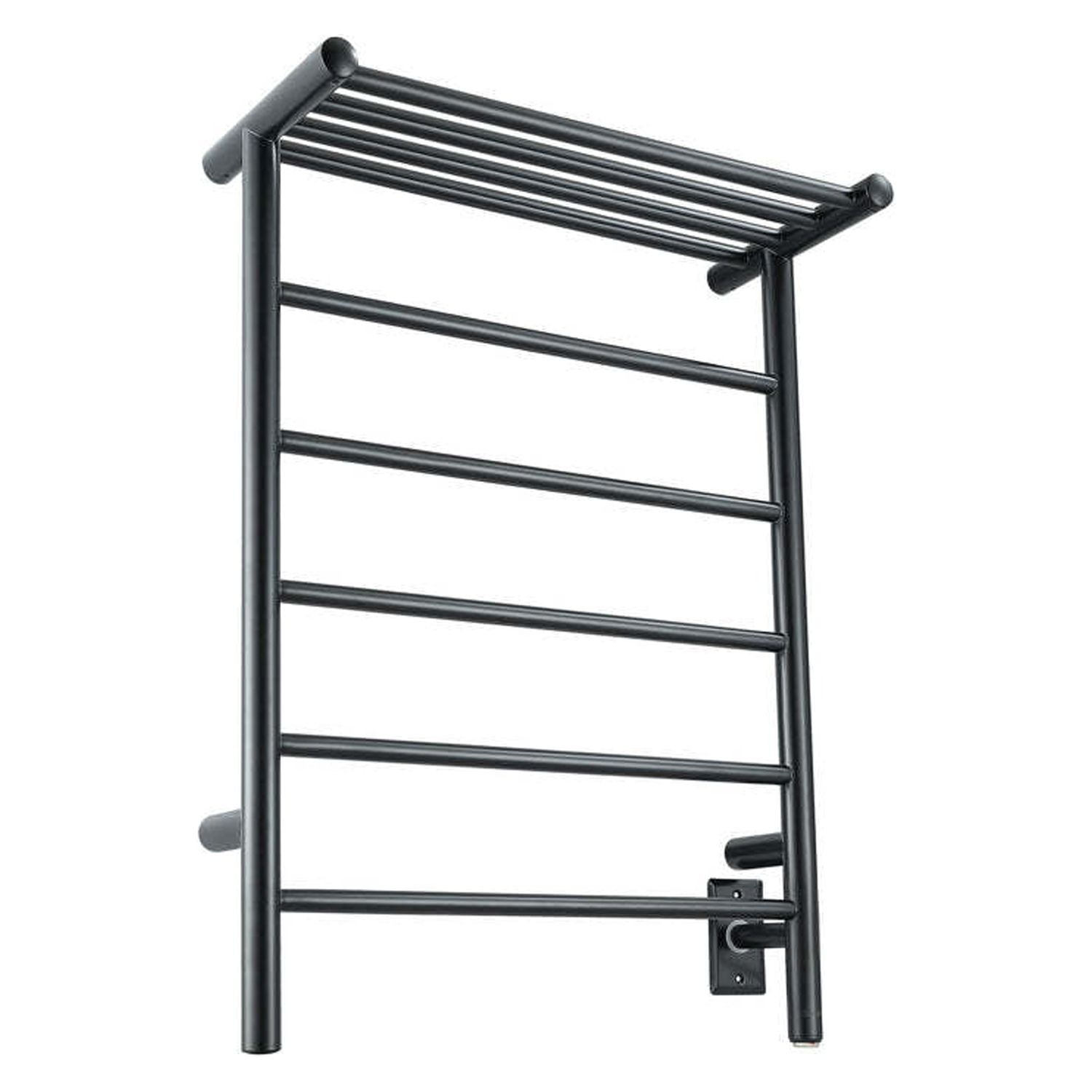 Ancona 5-Bar Electric Wall Mount Plug-In and Hardwire Towel Warmer