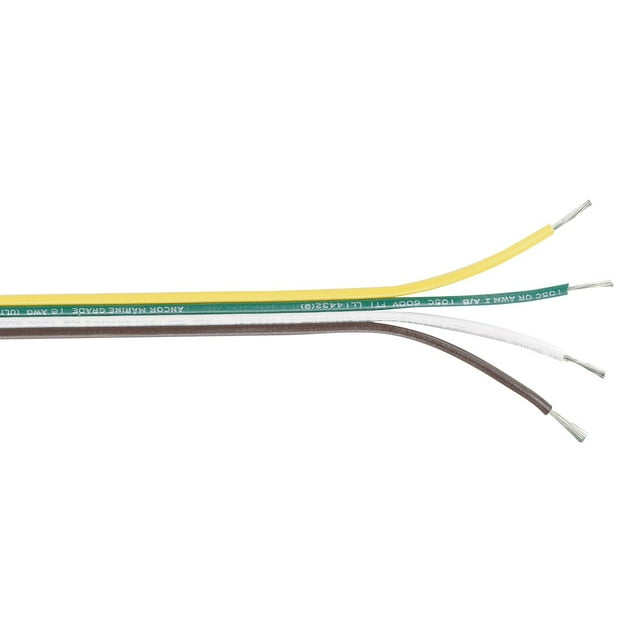 Ancor 100'#16/4 Ribbon Cable(4 Wire) (154510)