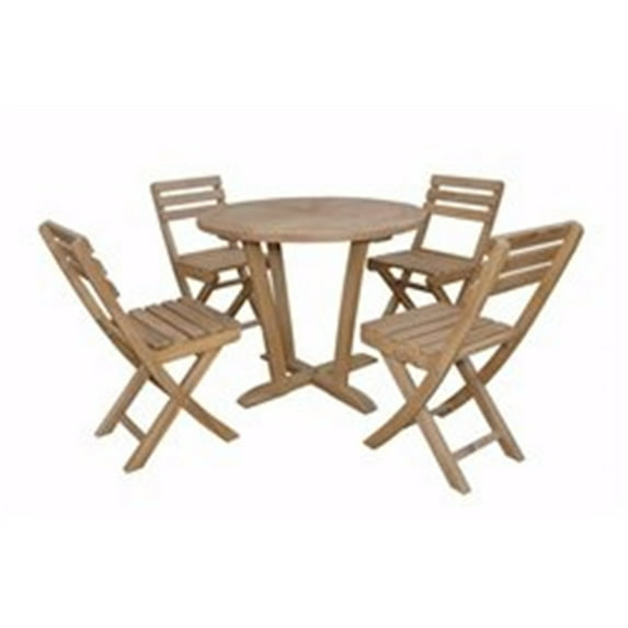 Anderson Teak Descanso Alabama 5-Pieces Bistro Set