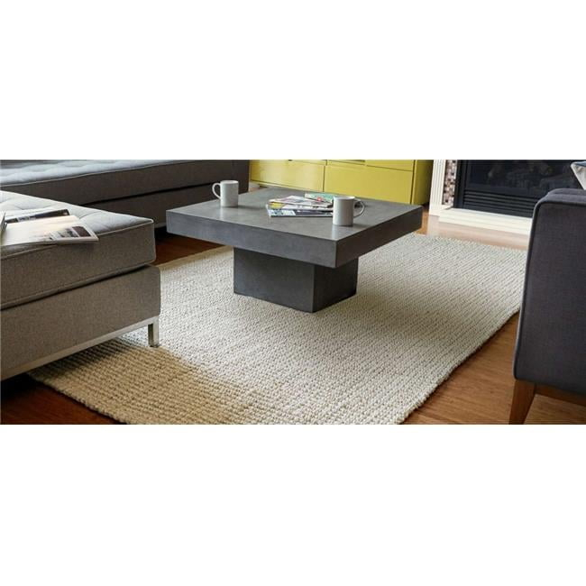 Anji Mountain 9'x12' Andes Handloom Woven Jute Area Rug Ivory