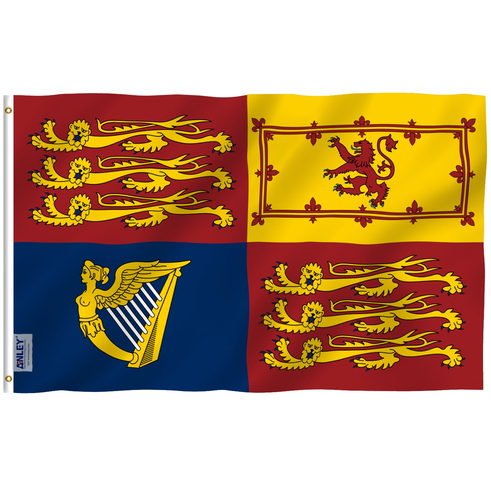 3x5 UK Royal Standard Premium 3'x5' Poly House Banner British United Kingdom