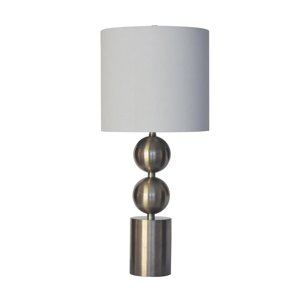 Bethel International Table Lamp Antique Brass Metal
