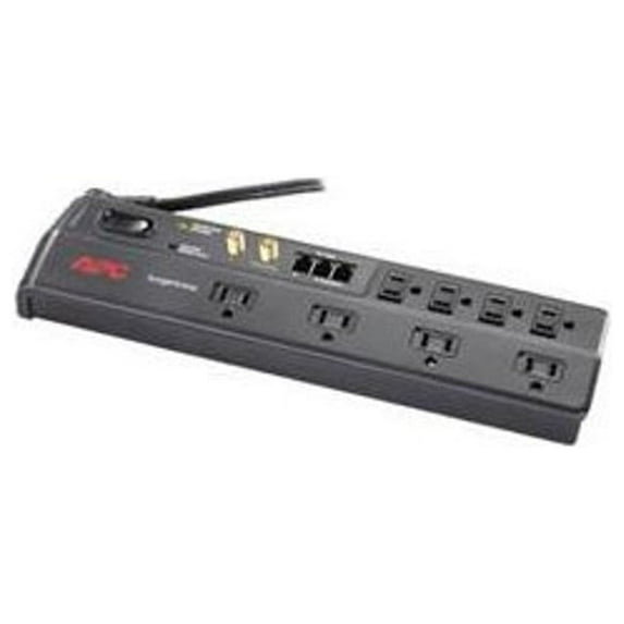 Apc Av P8vt3 8-outlet Surgearrest[r] With Telephone Splitter & Coaxial Protection