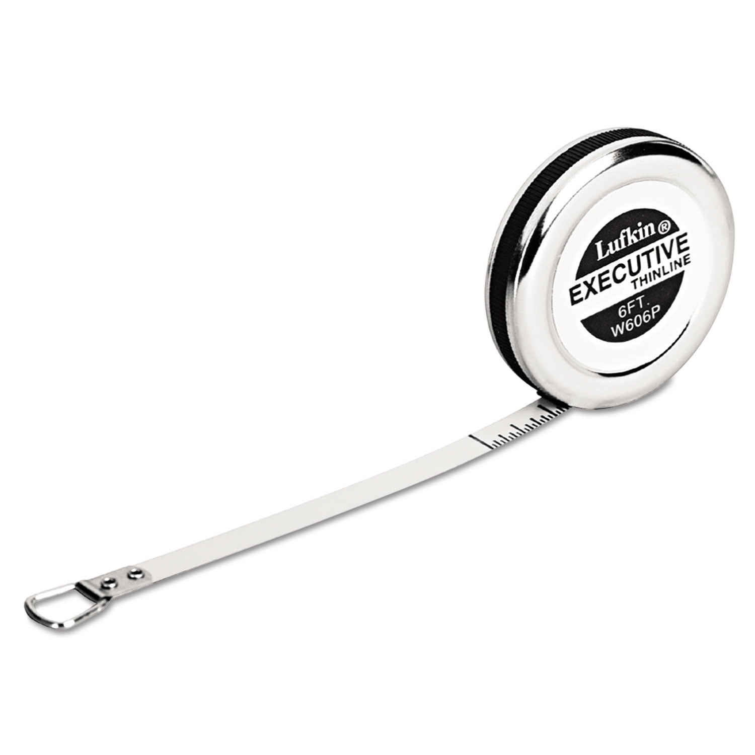 Apex Tool Group Executive Diameter Pocket Measuring Tape, 1/4" X 6ft
