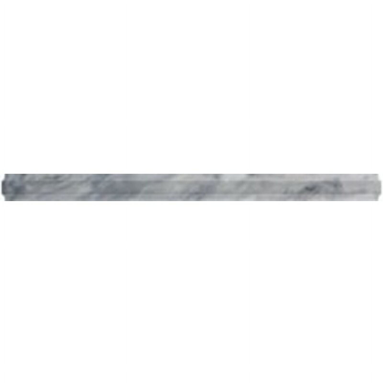 Apollo Tile  10 pack 0.8-in W x 12-in L Marble Polished Baseboard Tile Trim (0.5 Sq ft/case)