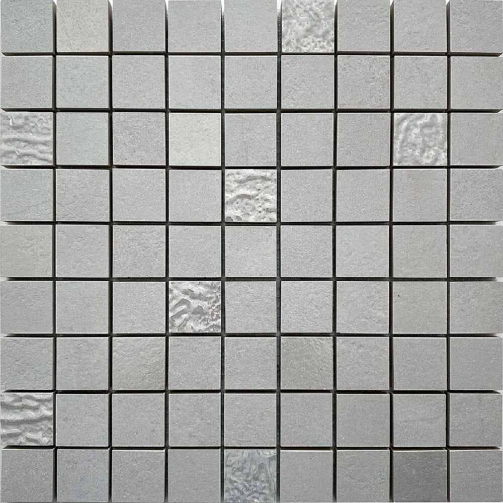 Apollo Tile  10 pack 12.4-in W x 12.4-in L Matte Ceramic Mosaic Wall and Floor Tile (10.68 Sq ft/case)