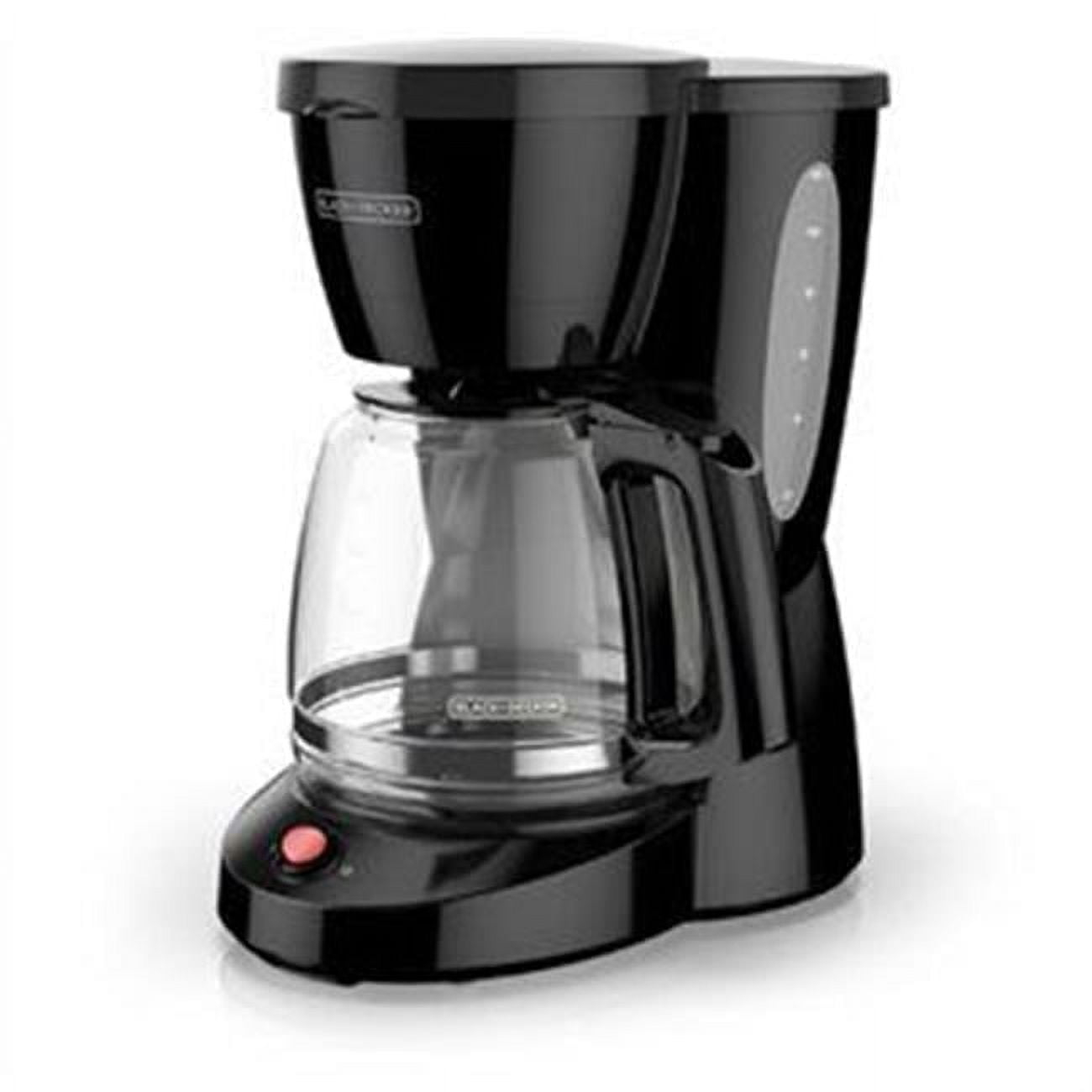 Black 12-Cup Programmable Coffee Maker with Perfect Pour Carafe