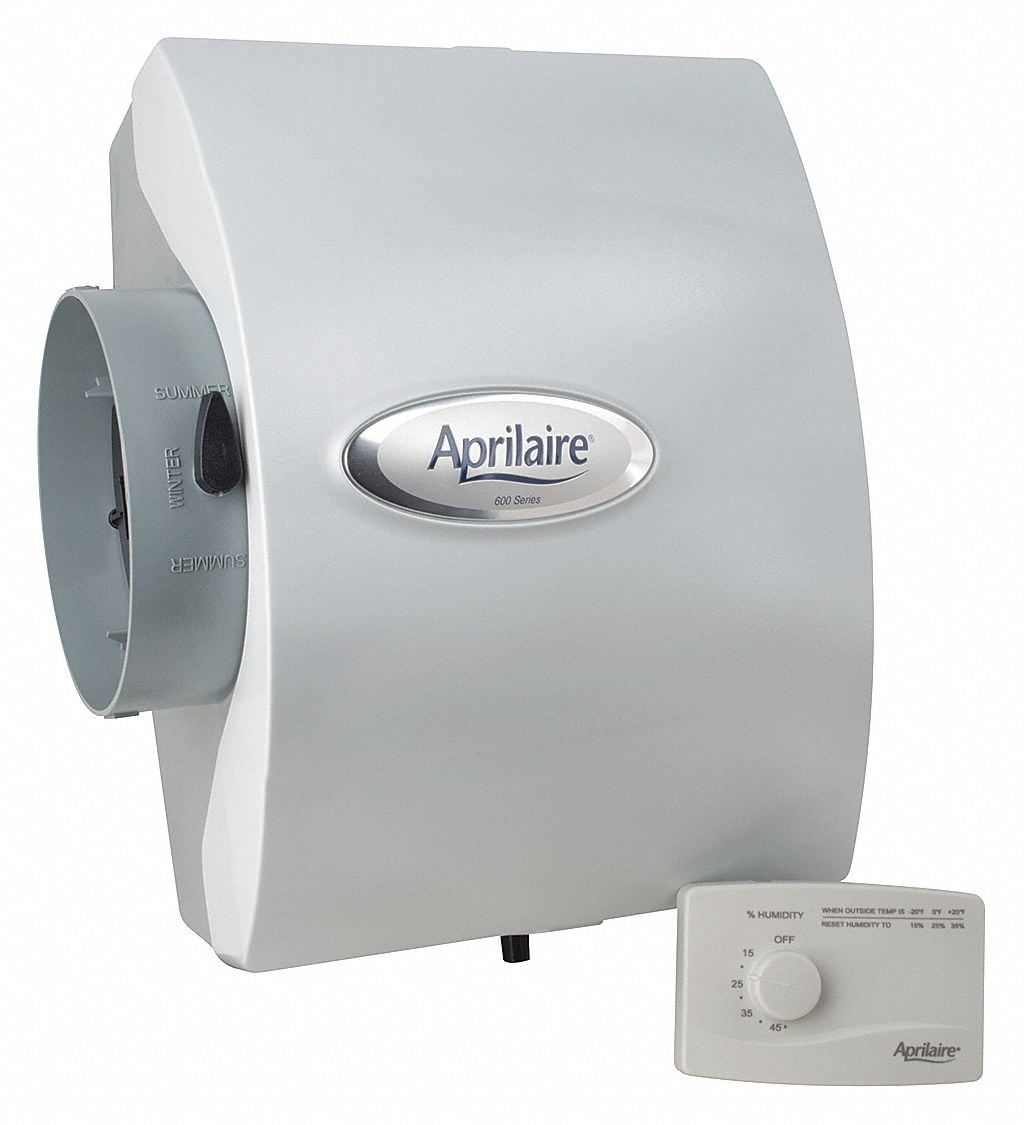 Aprilaire 600M - Whole House Large Bypass Humidifier 5,000 Sq. Ft.