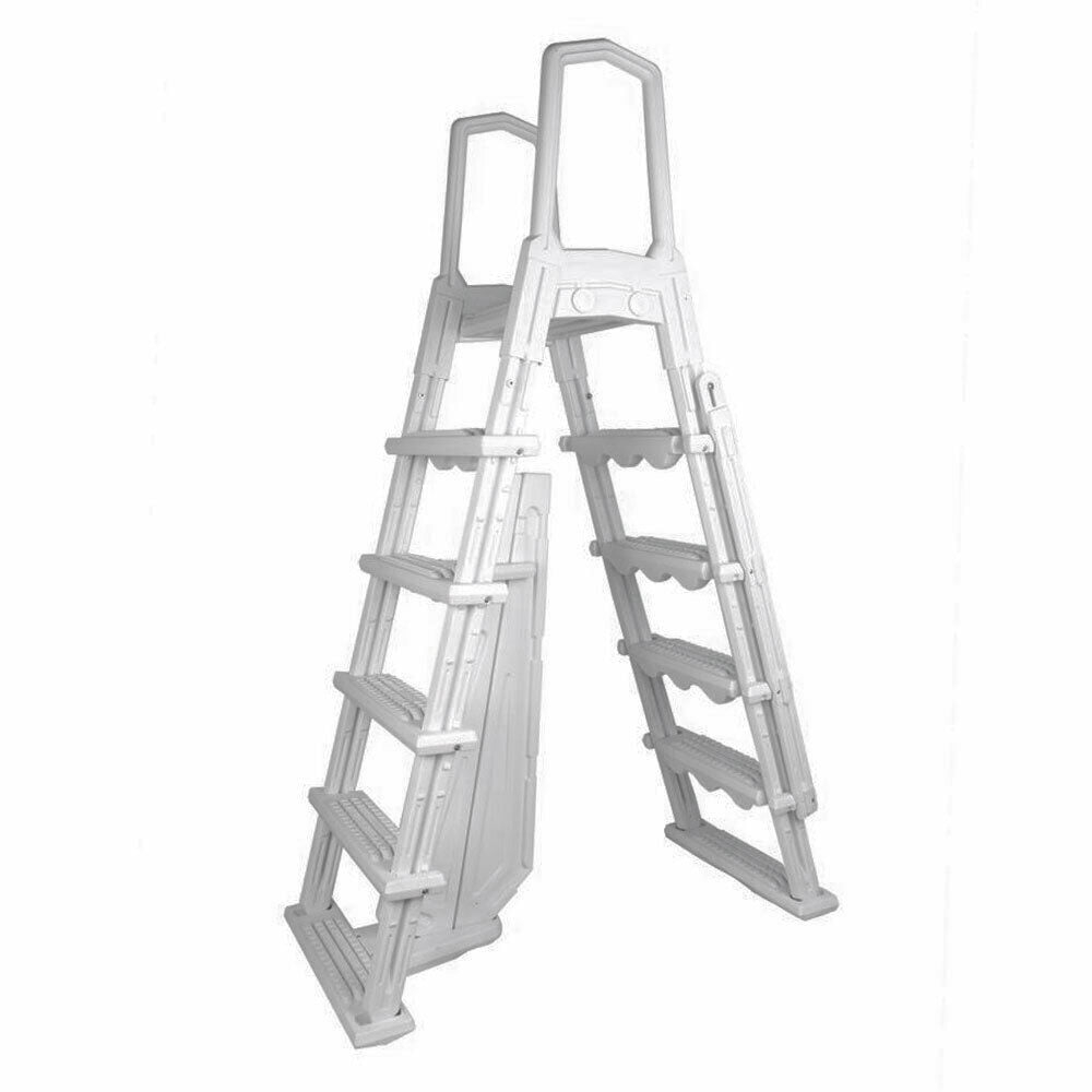 Blue Wave  A-Frame Flip Up Ladder