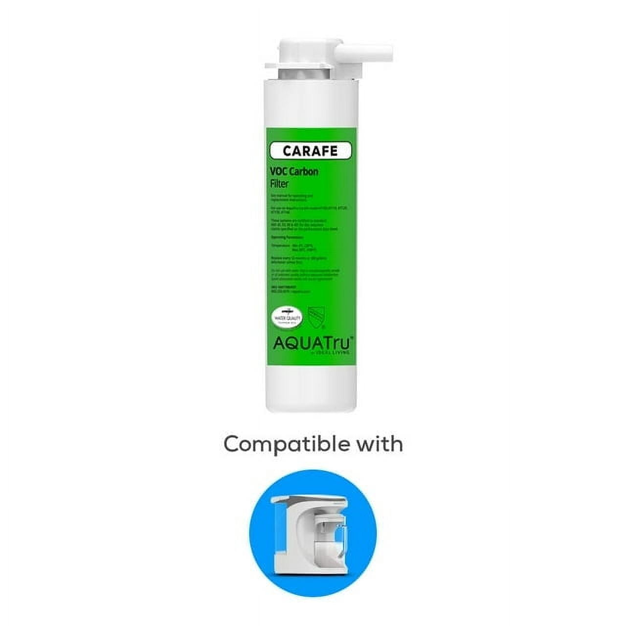 AquaTru CARAFE Stage 4 Replacement VOC Water Filter