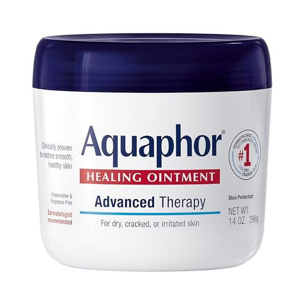 Aquaphor Healing Ointment, Use After Hand Washing, 14 oz. Jar