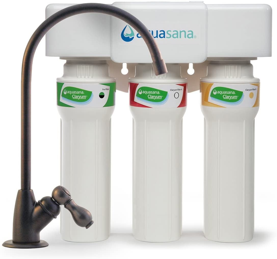 Aquasana Max Flow Under Sink Water Filter System - Bronze - AQ-5300+.62