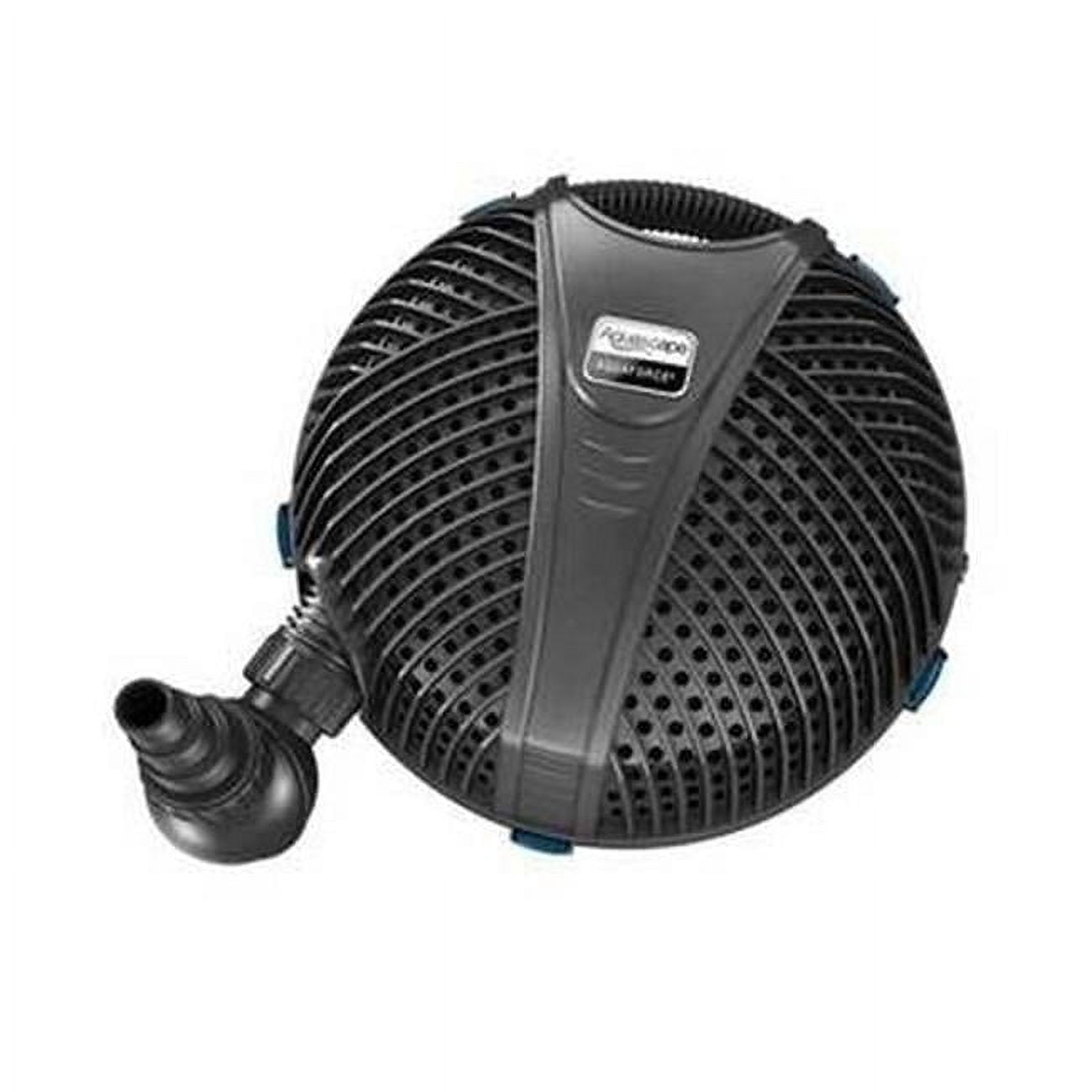 Aquascape Aquaforce 1000 GPH Pond Water Solids Handling and Filter Pump, Black