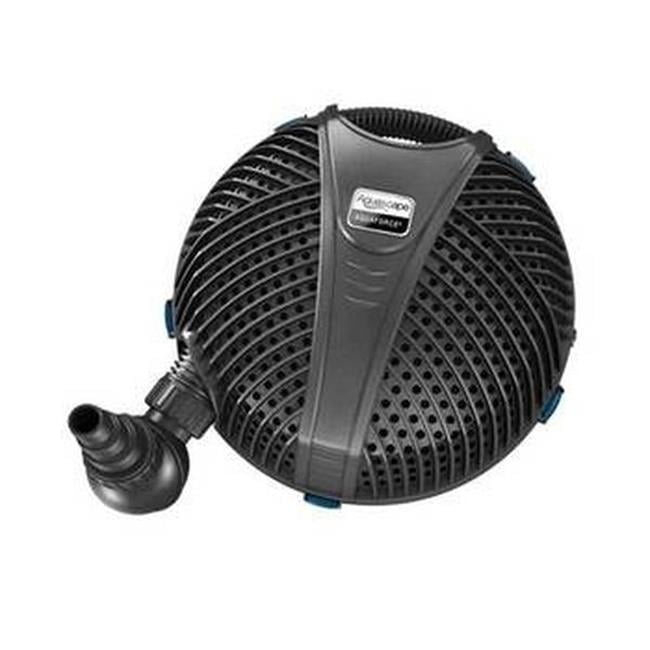 Aquascape Aquaforce 1000 GPH Pond Water Solids Handling and Filter Pump, Black