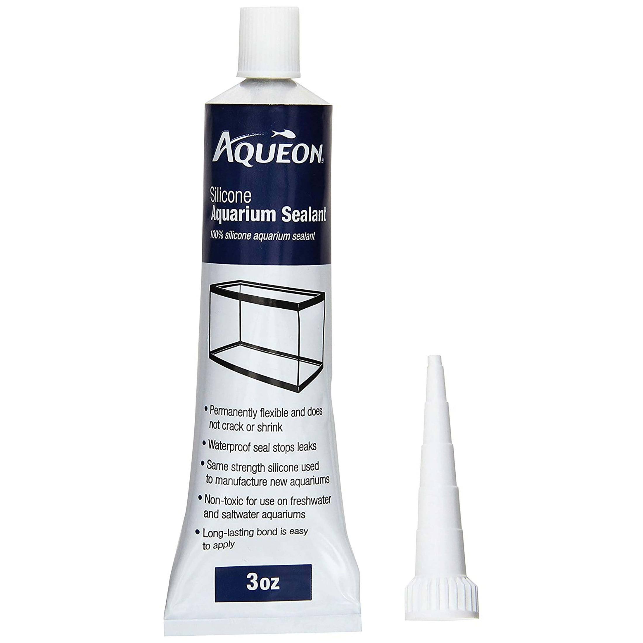 Aqueon Silicone Sealant Clear 3 oz