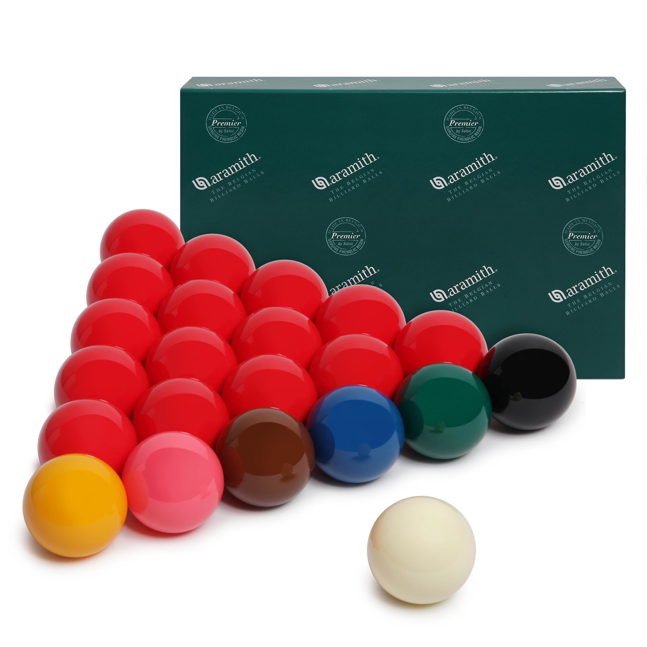 Aramith Premier Snooker Billiard Ball set 2 1/16" - 52.4 mm - 22 balls