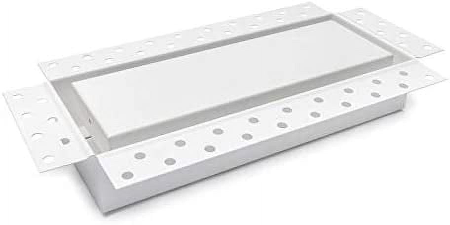 Aria Vent Drywall Pro Collection Air Return, Satin White (6" x 10")