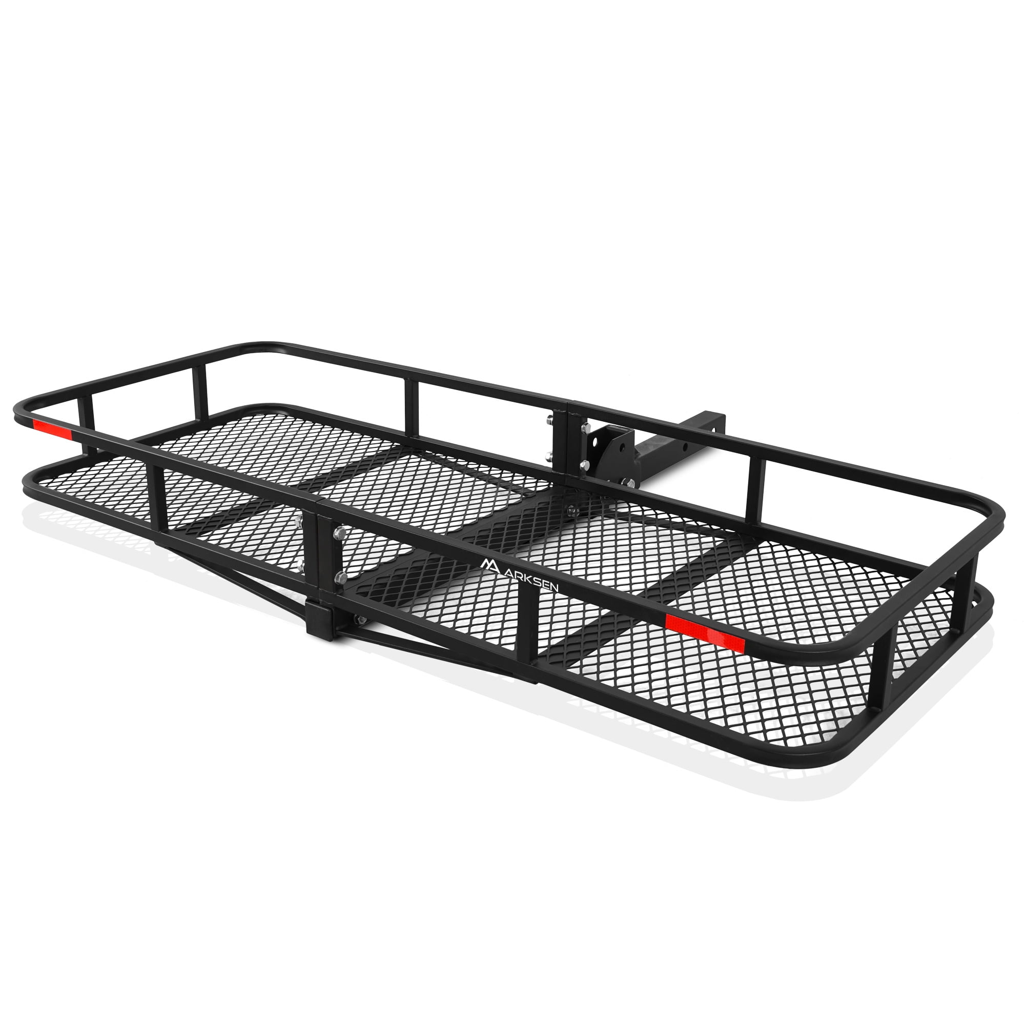Arksen Folding Cargo Carrier Luggage Basket 2" Receiver Hitch 60"