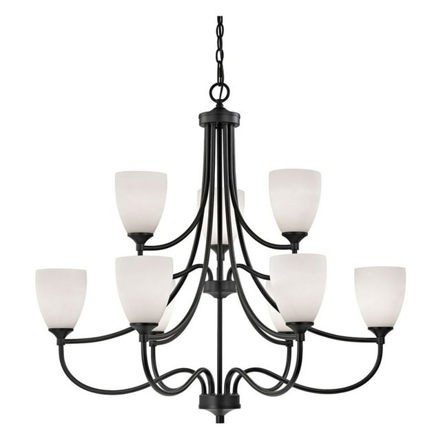 Cornerstone Arlington 9 Light Chandelier In Oil Rubbed Bronze