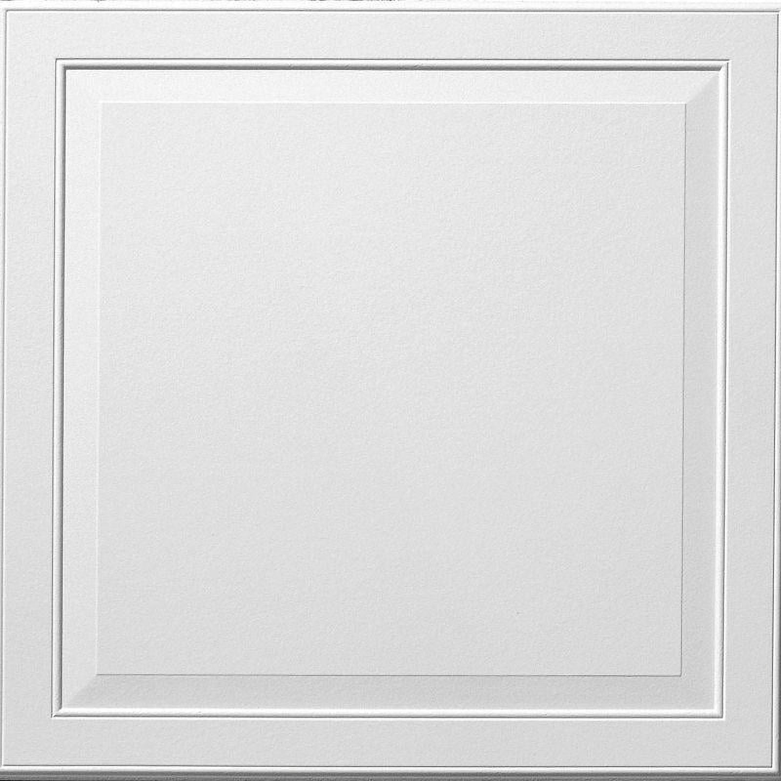 Armstrong 2x2 LEDGES Acoustic Ceiling Tiles for Suspended Ceiling Grids, 6-tiles per pack, White
