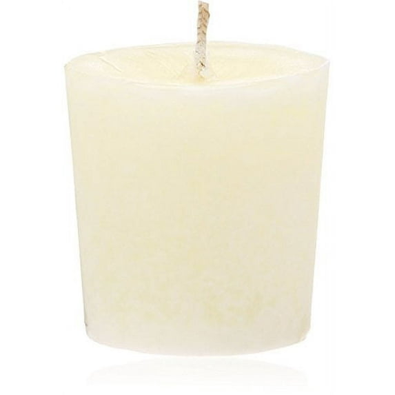 Aroma Naturals Votive Candles .. with Orange Clove and .. Cinnamon Essential Oil White .. Scented, Peace Pearl, 5.5x3.75x2 .. Inch (Pack of 6)