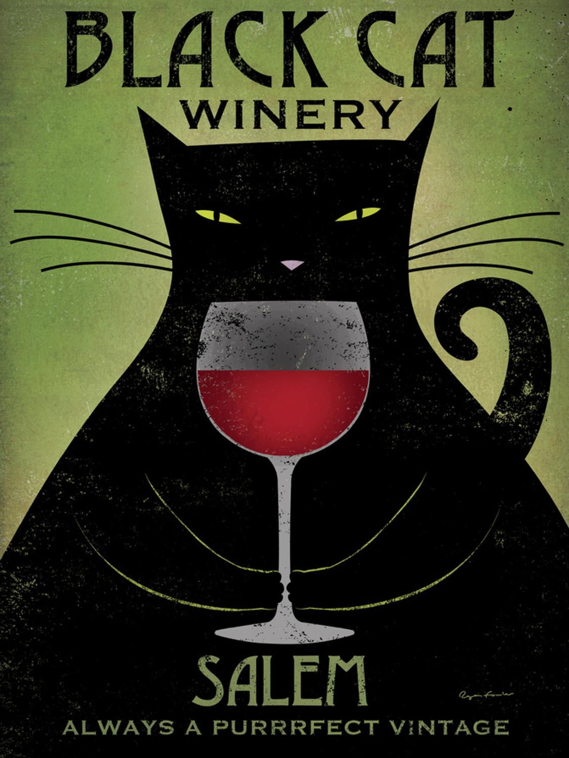 Art.com Black Cat Winery Salem Art Print by Ryan Fowler, 24" x 32"