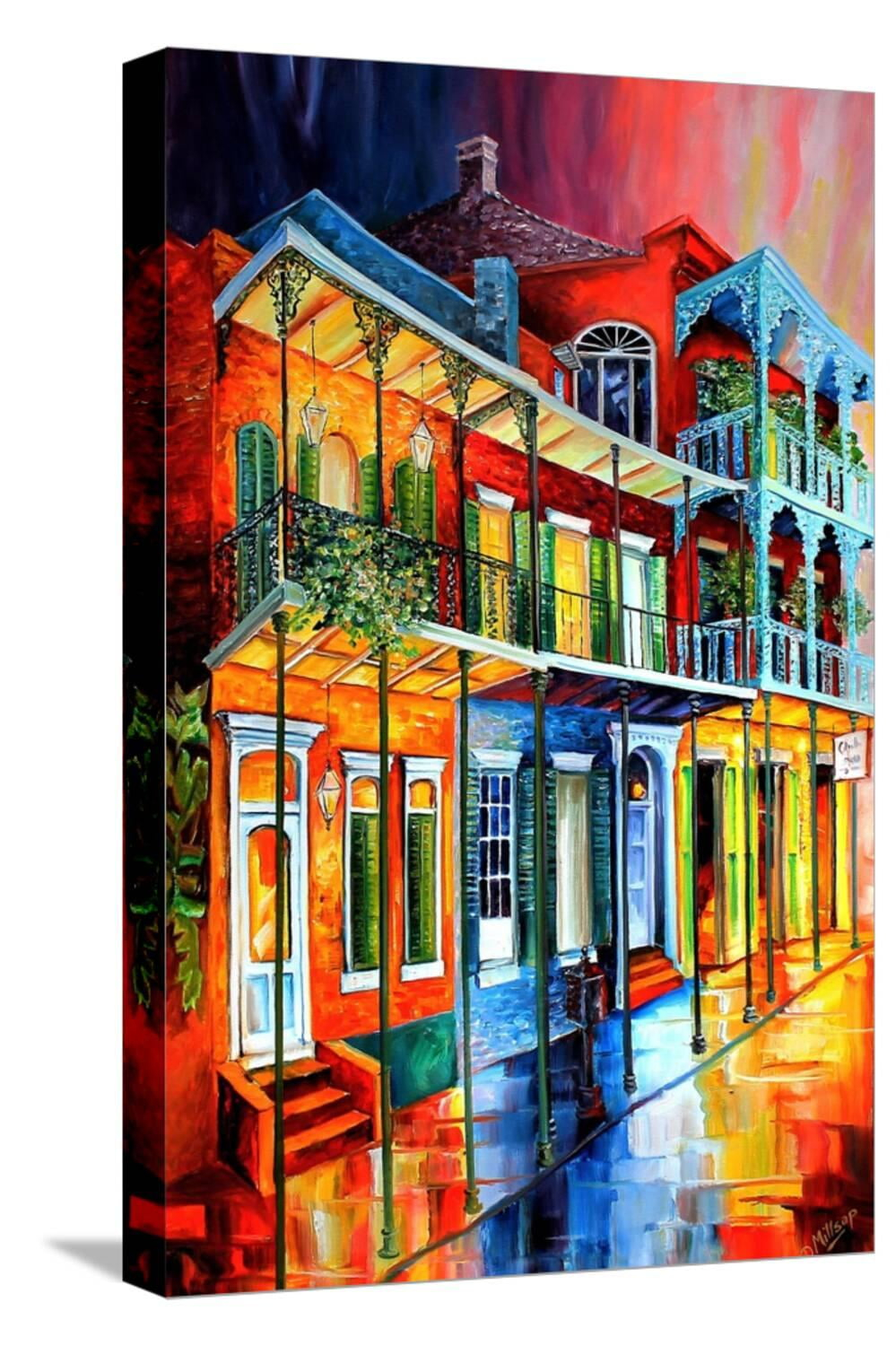Art.com Early Morning on Royal Street Art Print by Diane Millsap, 12" x 18"