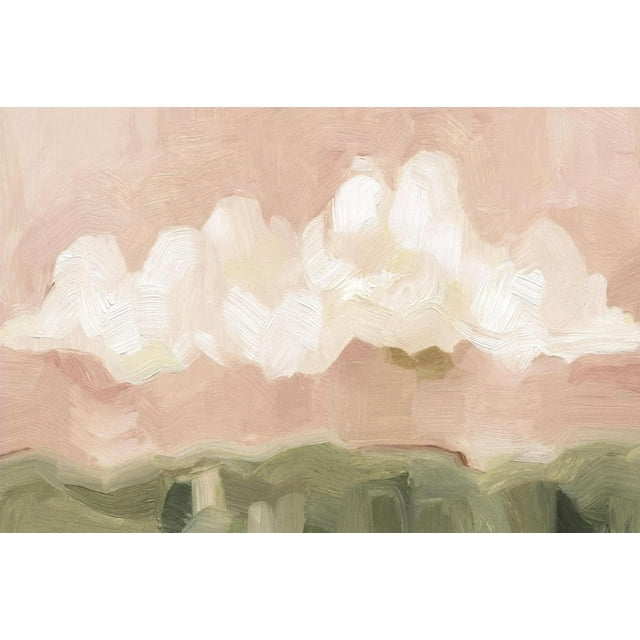 Art.com Pink Haze Sunset II Art Print, 18" x 12"