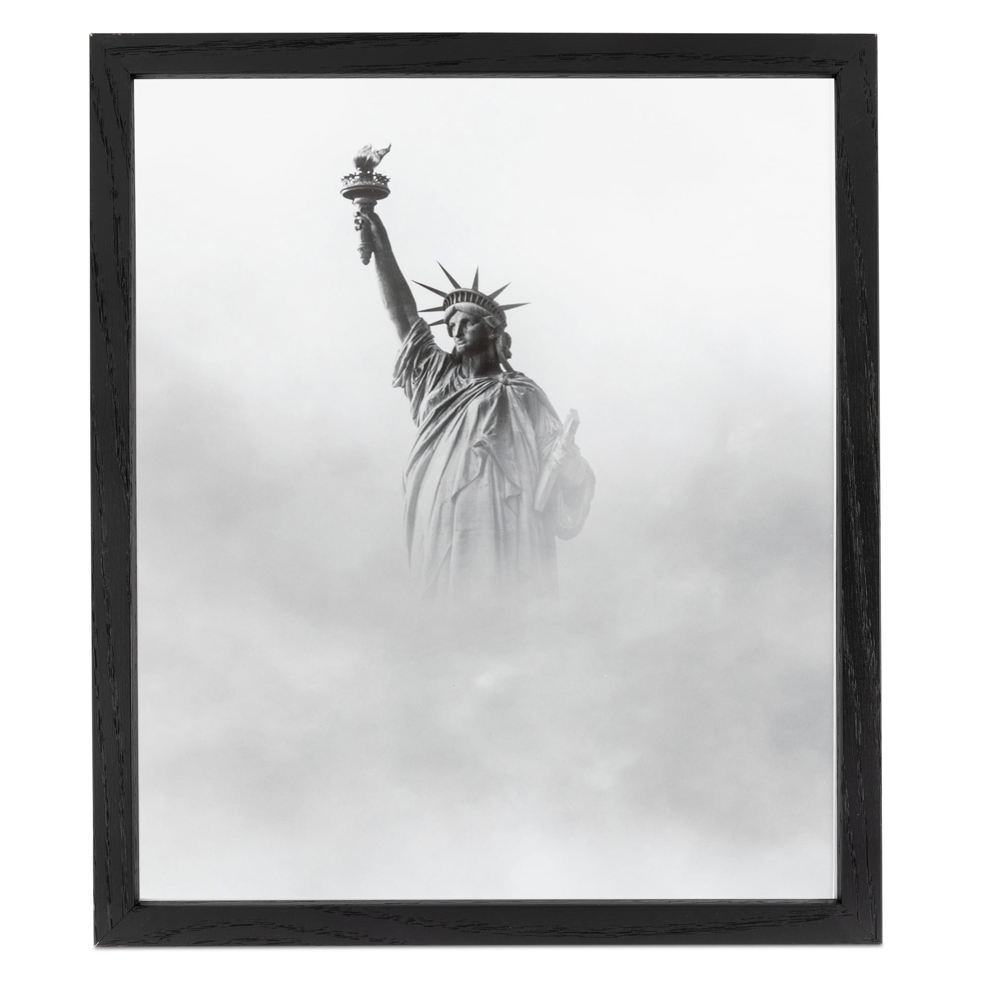 ArtToFrames 10" x 20" Black Picture Frame, 10x20 inch Black Wood Poster Frame (WOM-4386), 1 Pack