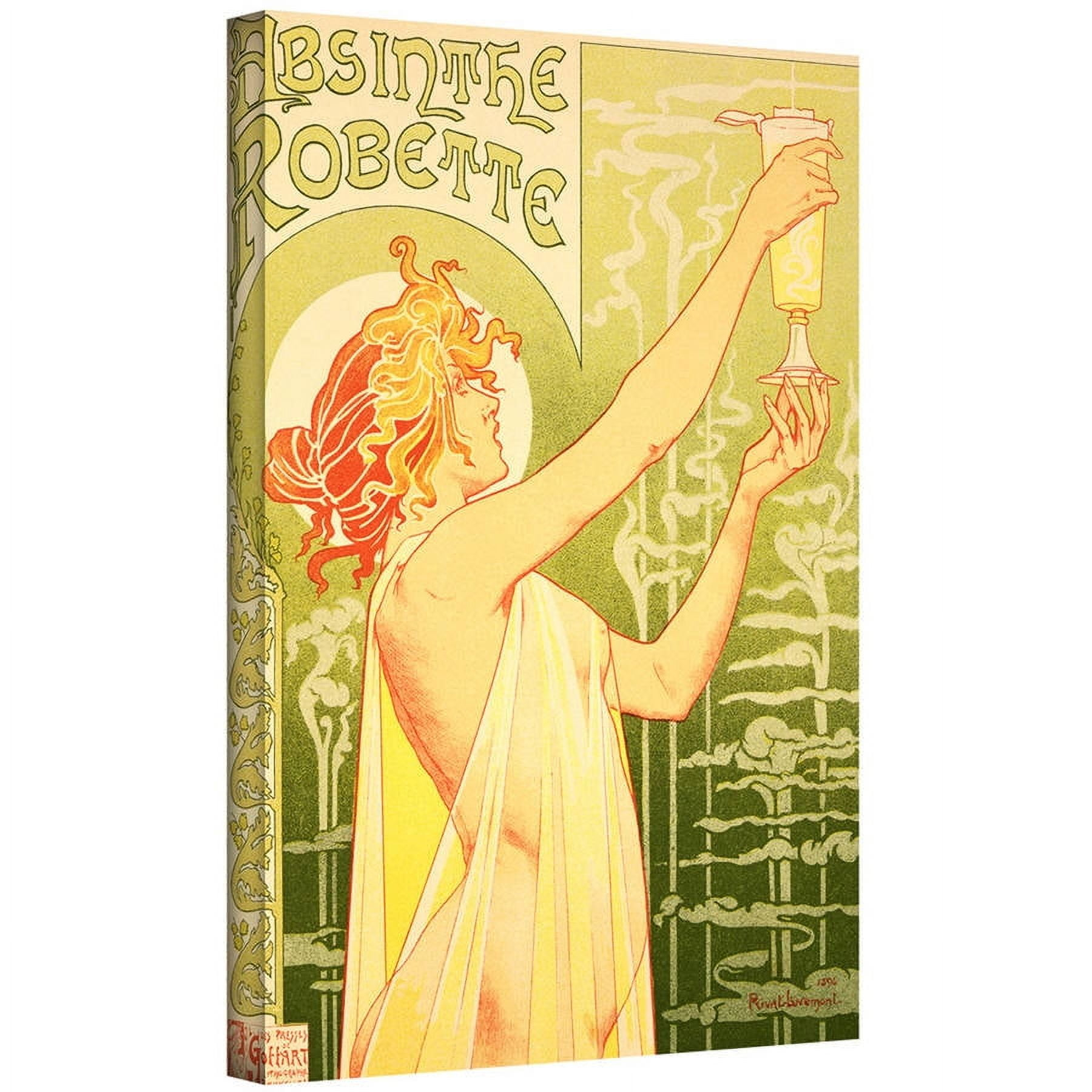 ArtWall " Robette Absinthe " by Privat Livemont