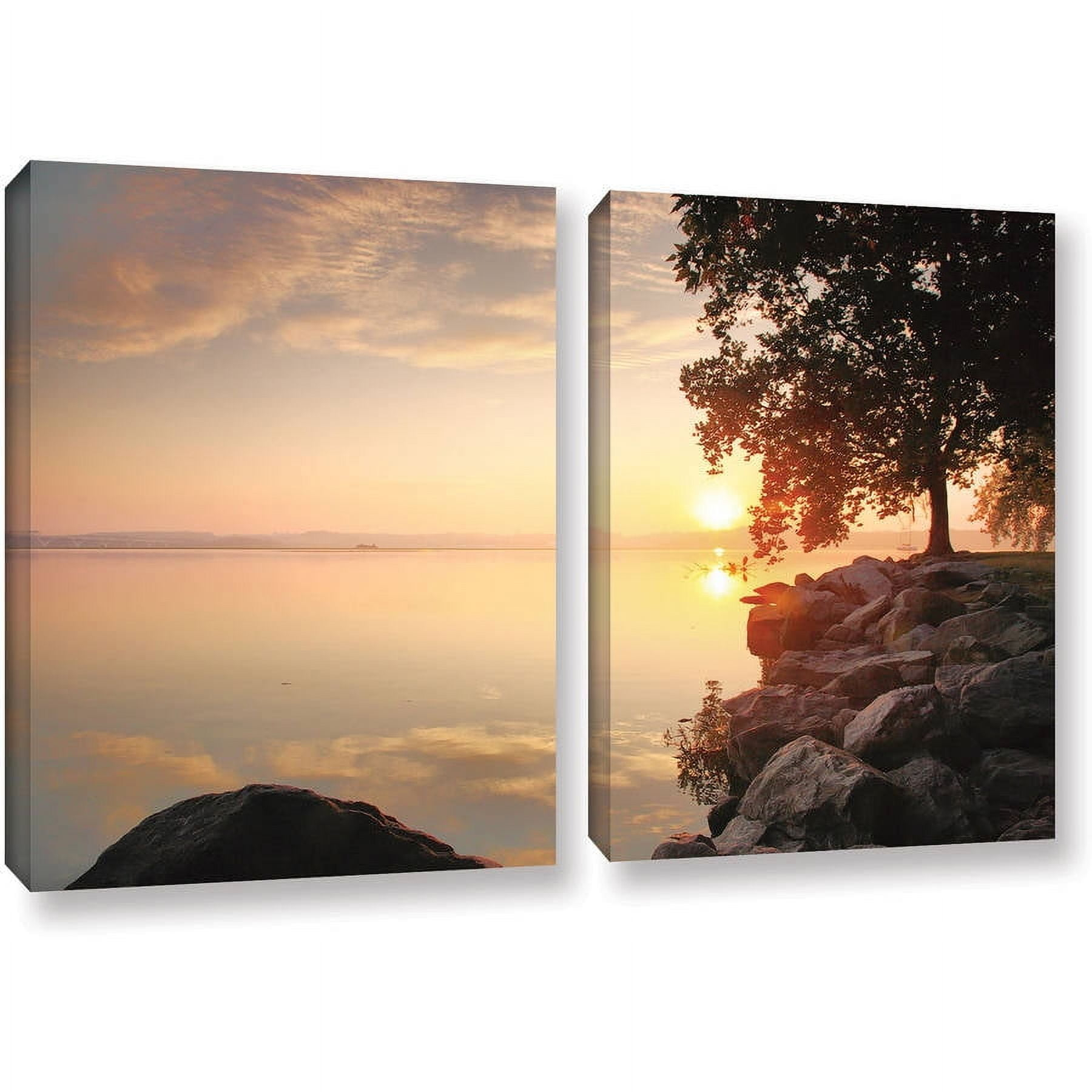 ArtWall Steve Ainsworth "Renewal" 2-Piece Gallery-Wrapped Canvas Set