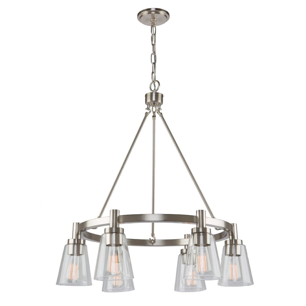 Artcraft Lighting - Clarence-6 Light Chandelier in Transitional Style-28 Inches