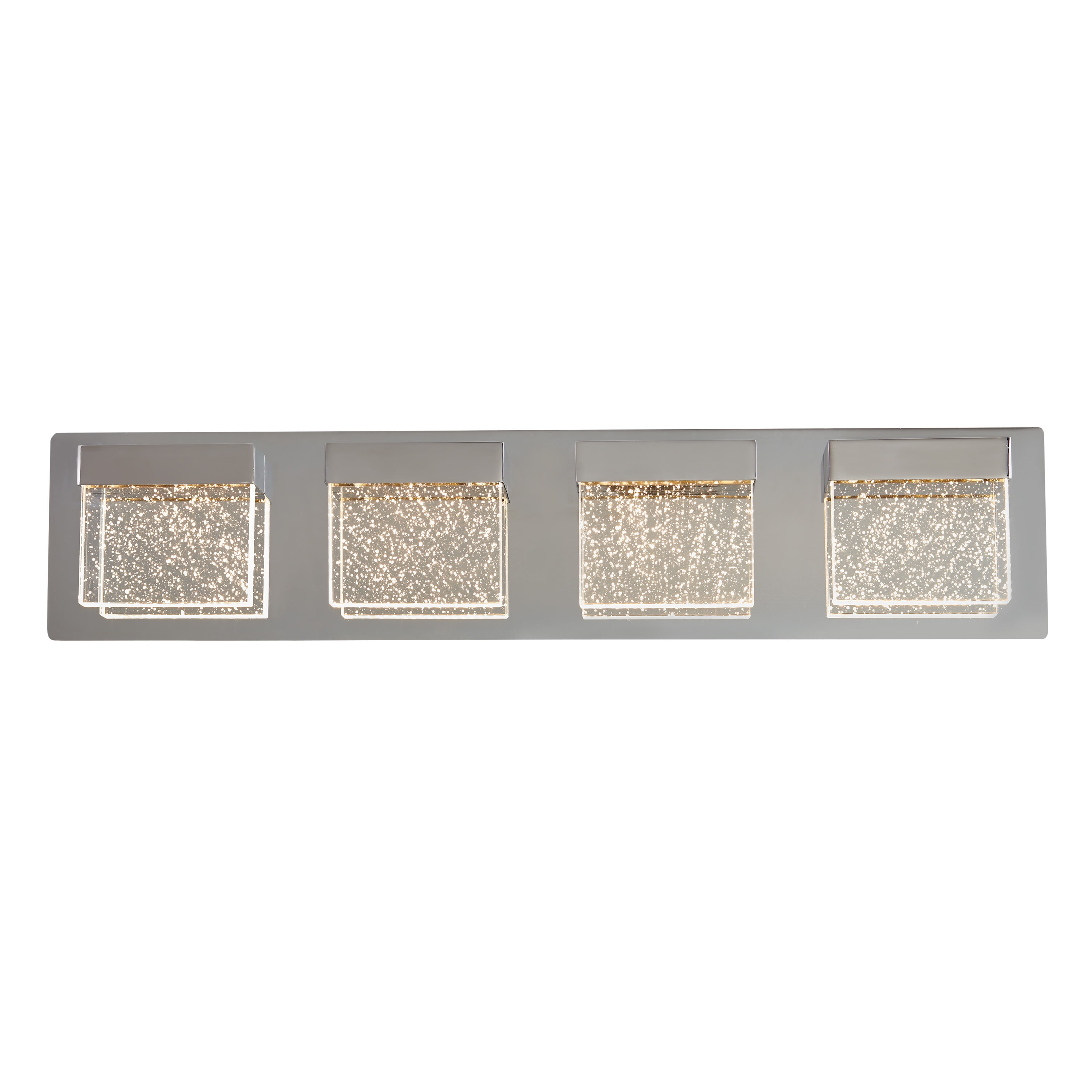 Artika Bubble Cube 4-light Integrated LED Vanity Light Chrome