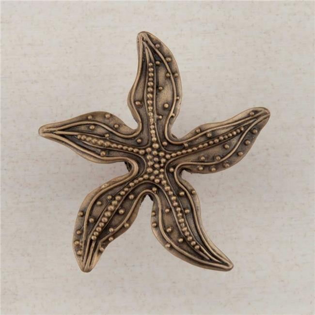 Beaded Starfish Cabinet Knob