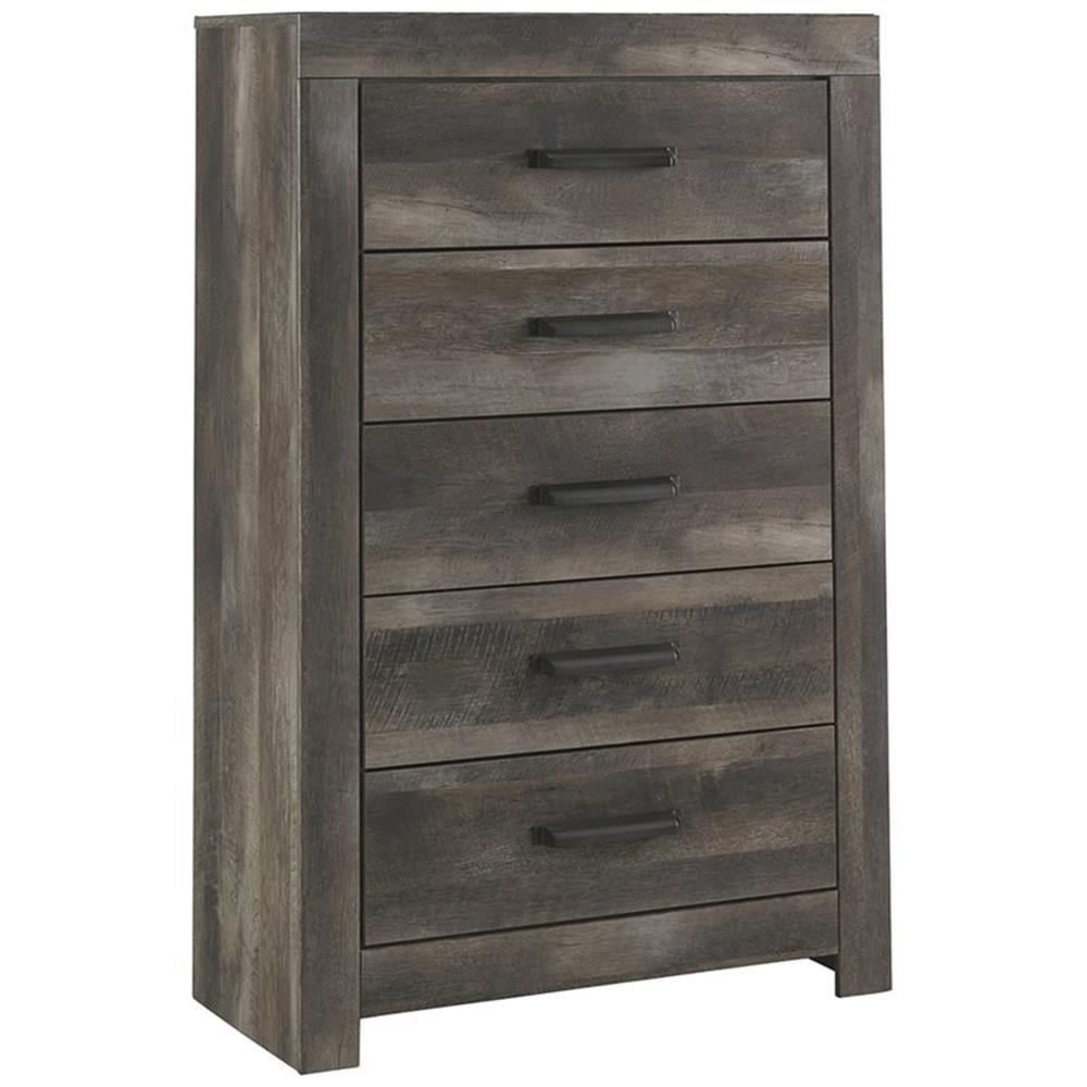 Ashley Furniture Wynnlow 5 Drawer Chest in Gray