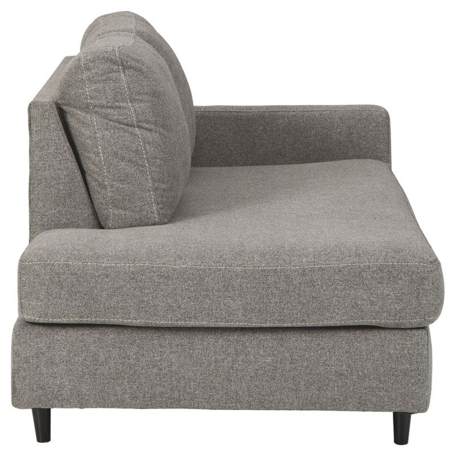 Signature Design by Ashley Lyman Right Arm Corner Chaise in Graphite