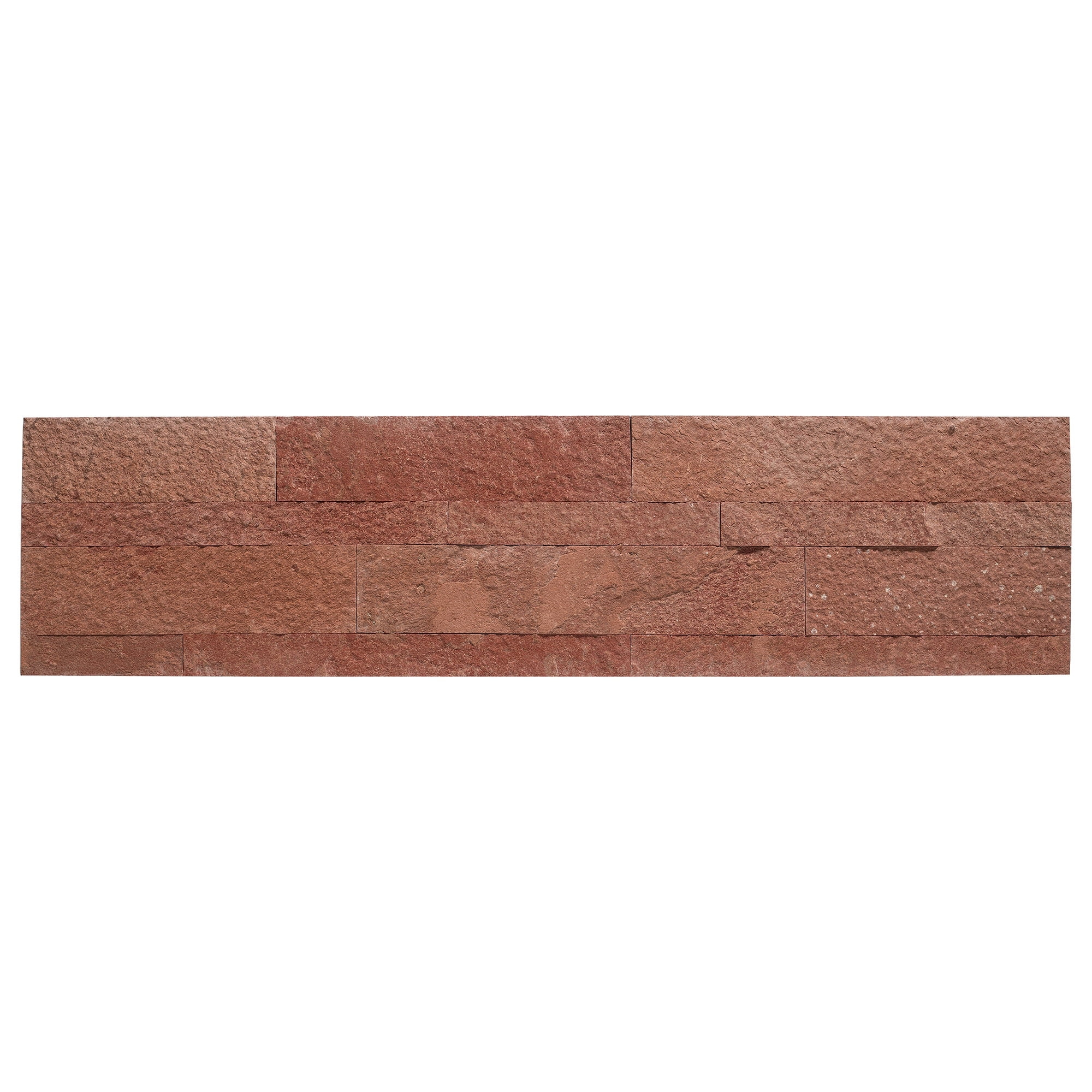 Aspect Peel and Stick Stone Overlay Kitchen Backsplash - Autumn Sandstone (5.9" x 23.6" x 1/8" Panel - approx. 1 sq ft)