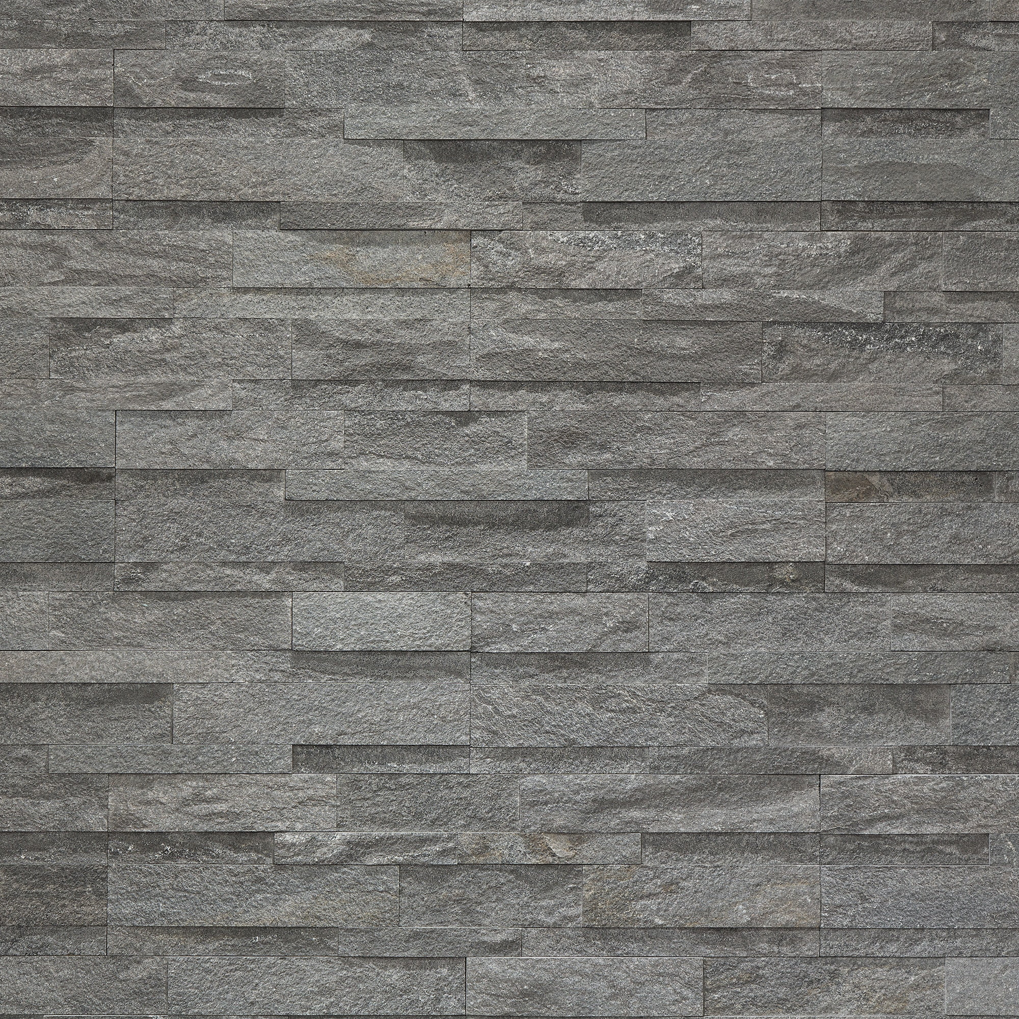 Aspect Stone 6x24 Peel and Stick Backsplash Raised Titanium SAMPLE
