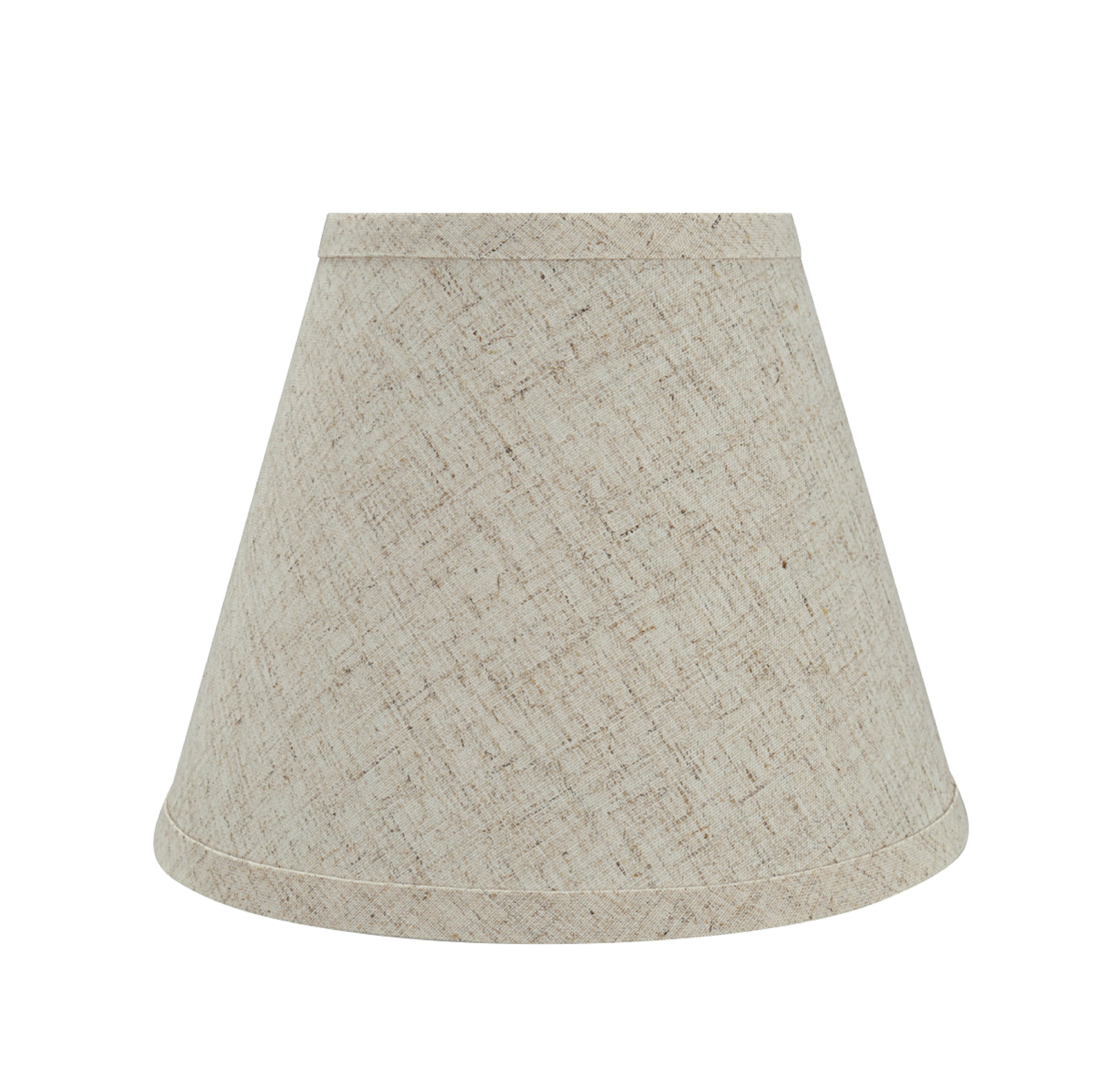 Aspen Creative 32426 Transitional Hardback Empire Shaped Spider Construction Lamp Shade in Beige, 9" wide (5" x 9" x 7")
