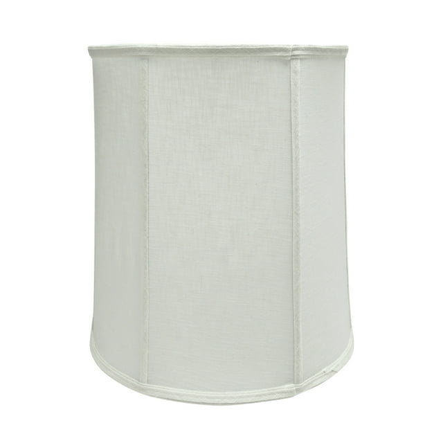Aspen Creative 35037 Transitional Empire Shaped Spider Construction Lamp Shade in Off White, 14" wide (12" x 14" x 15")