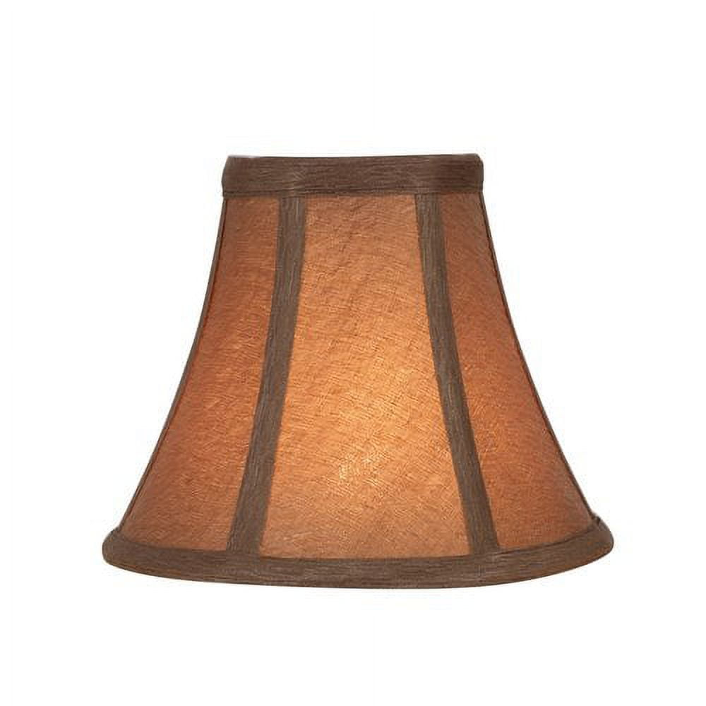 Aspen Creative Corporation 6'' Fabric Bell Candelabra Shade (Set of 2)