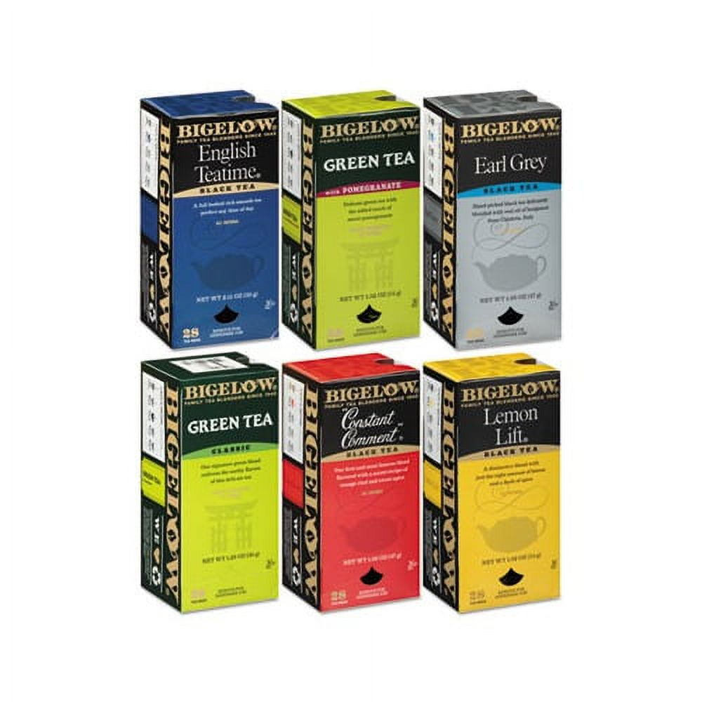Bigelow, BTC15577, Assorted Flavored Teas, 6 / Carton